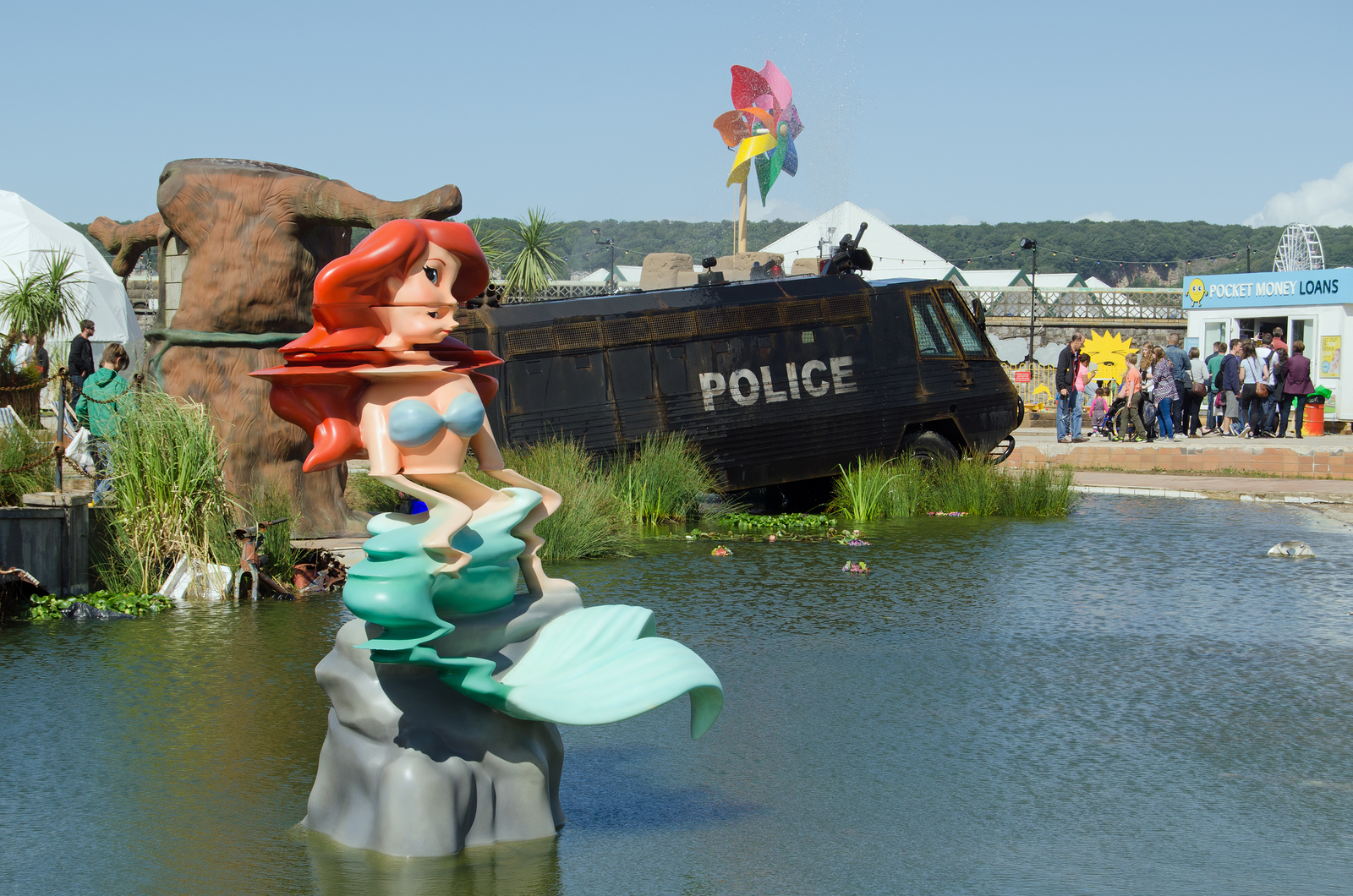 Dismaland — An Apocalyptic Bemusement Park by Banksy