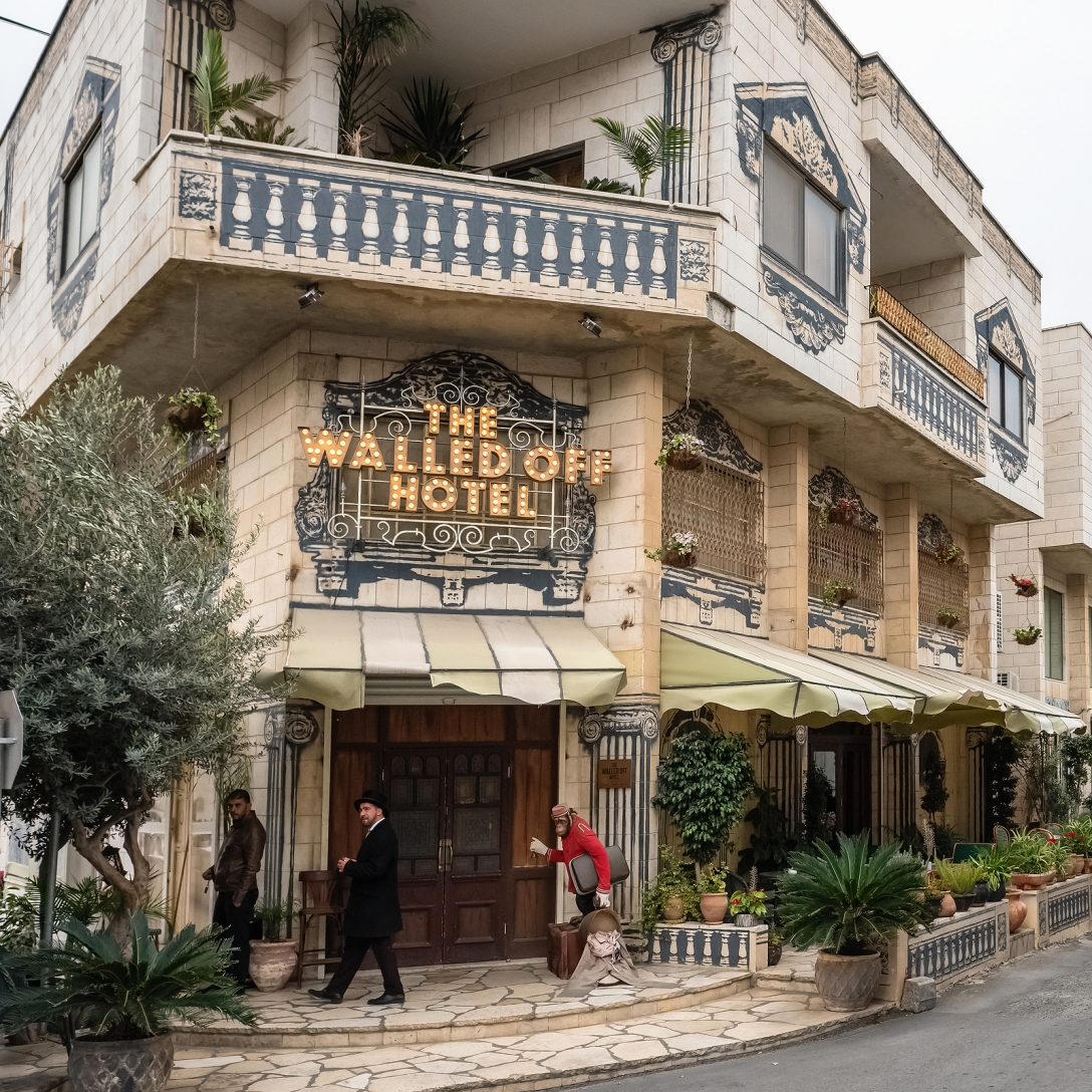 The Walled Off Hotel — Banksy’s Bizarre Art Project in Palestine