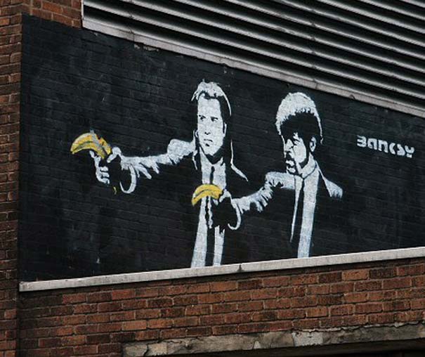 Banksy Pulp Fiction