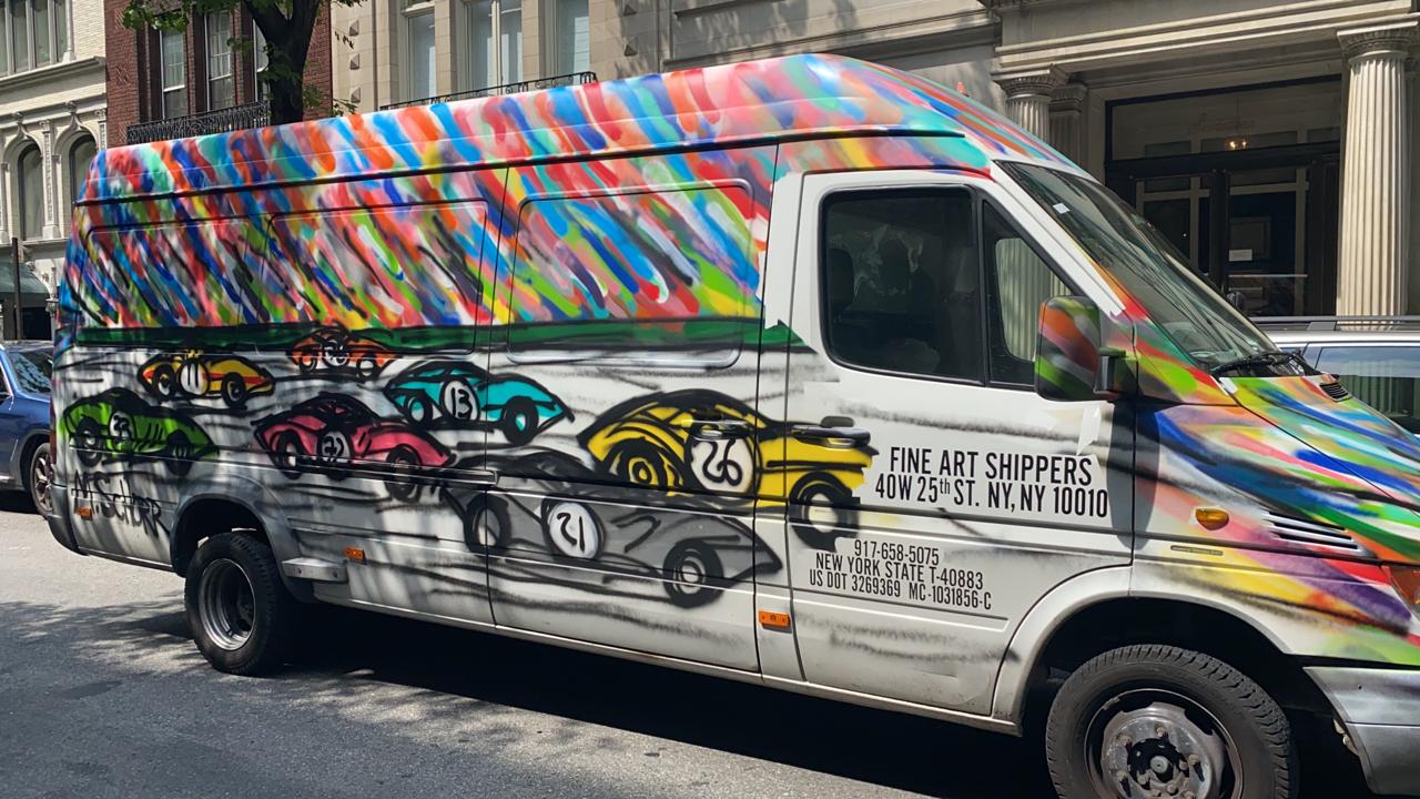 Da Race on Wheels: When Street Art Meets Fine Art Logistics