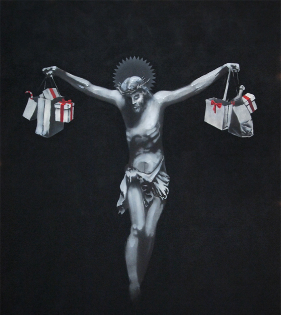 Banksy Christmas Is Far From Being Merry