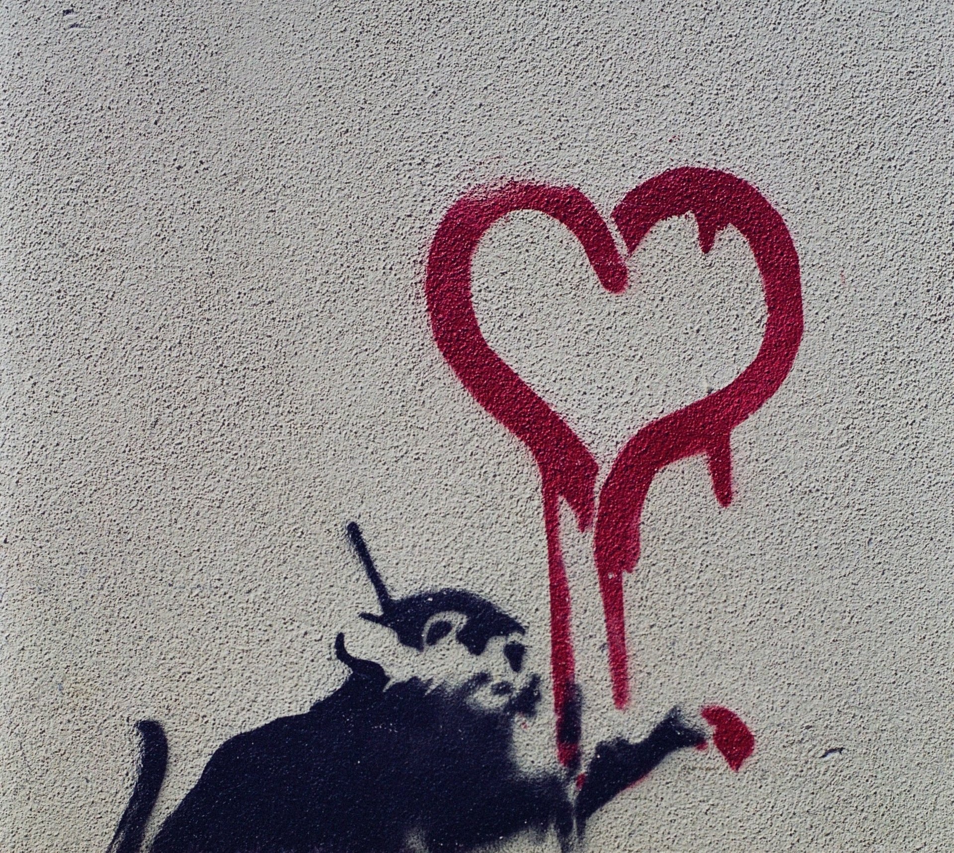 Banksy Valentine Art: The Street Artist on Love and Lust