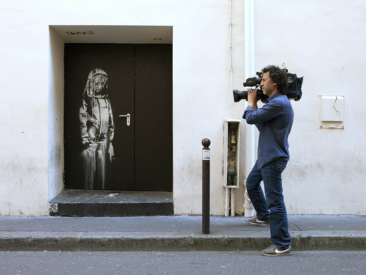 Banksy Controversy: Thieves Who Stole Bataclan Door Mural Found