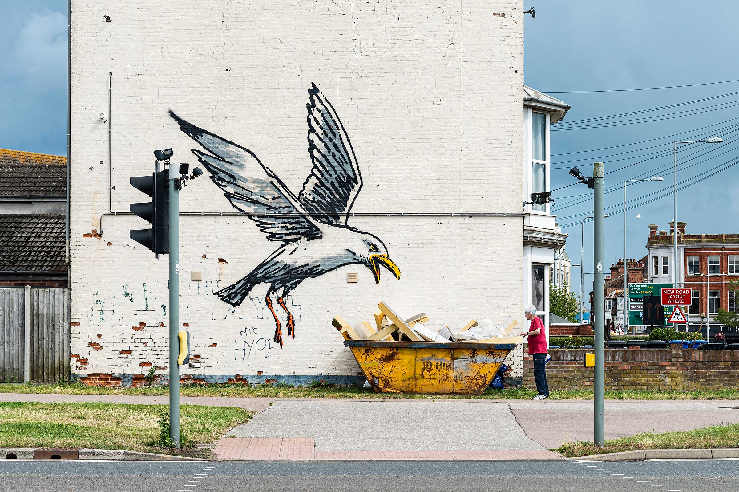 A Couple Pays to Remove a Banksy Mural from Their House’s Wall