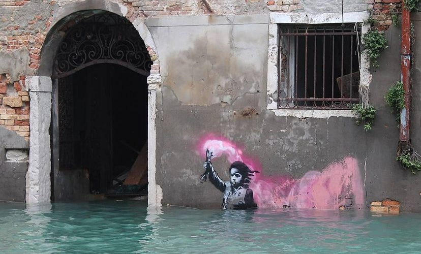 Banksy Mural in Venice to Be Restored with the Help of a Local Bank