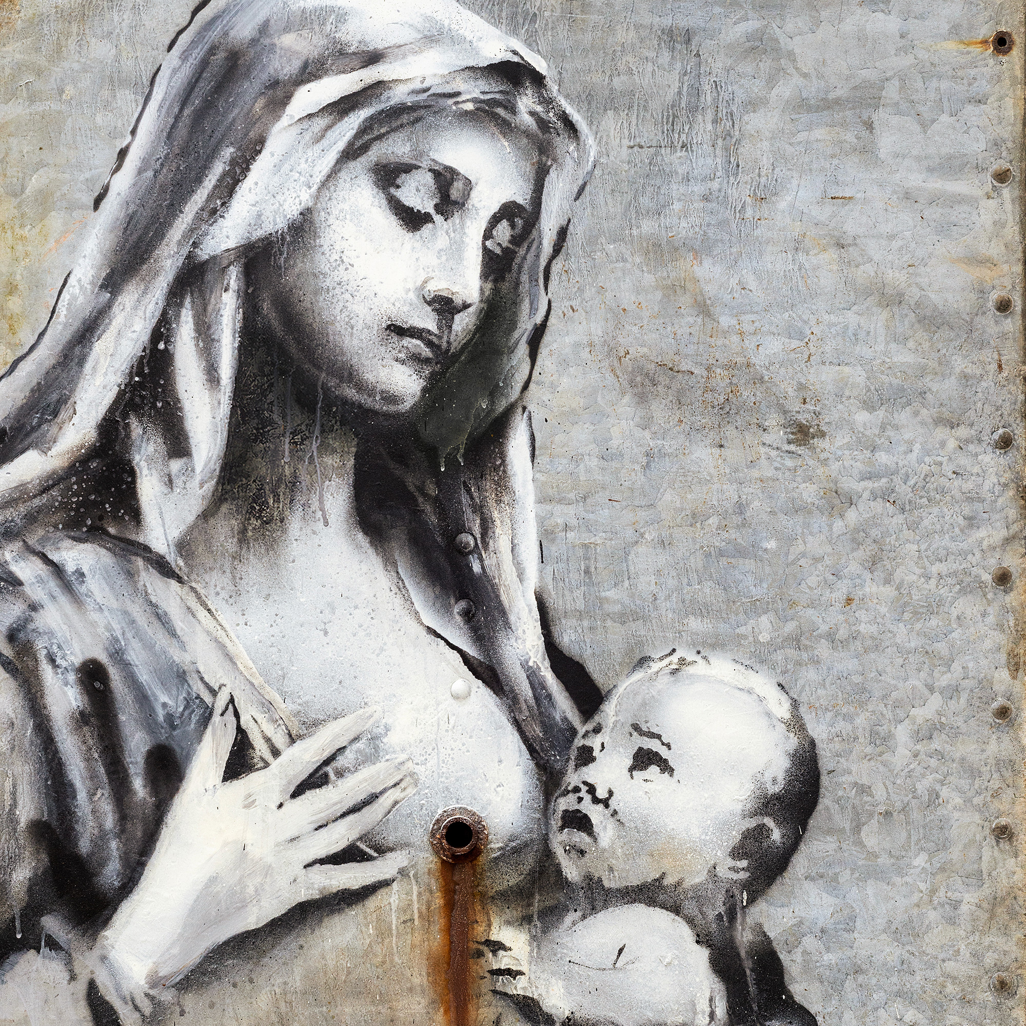 Banksy’s Madonna and Child Mural: Enigmatic Post Spurs Debate