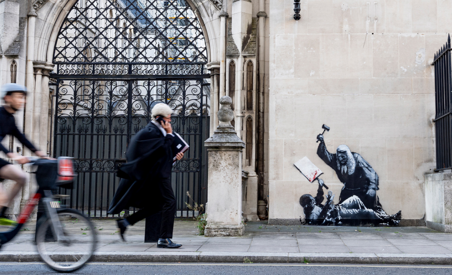 Implicit Support for Palestine in Banksy’s Latest London Mural