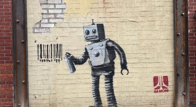 “Tagging Robot” Was Moved from Coney Island to Bridgeport